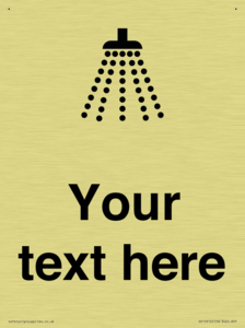 Custom information: Shower